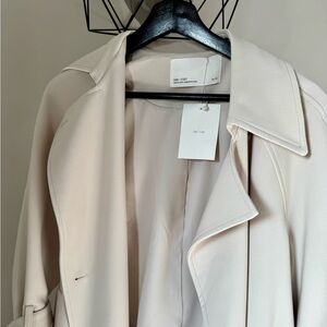 OAK + FORT Beige Trench Coat